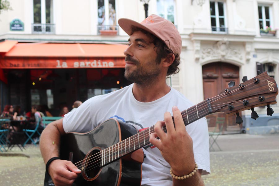 Man playing guitar
